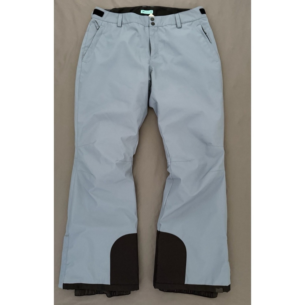 Roxy DryFlight 10K Snow Pants Womens Size Large Blue Waterproof Ski Snowboard